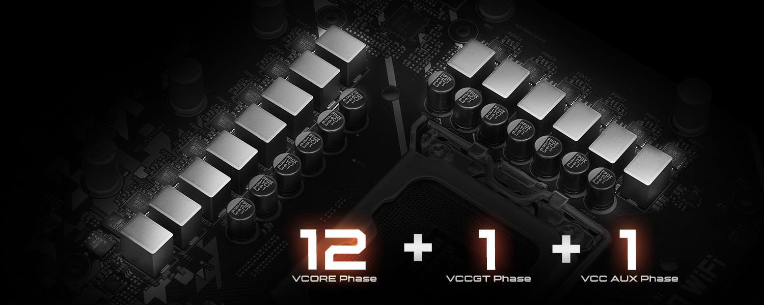 12+1+1 Power Phase Design